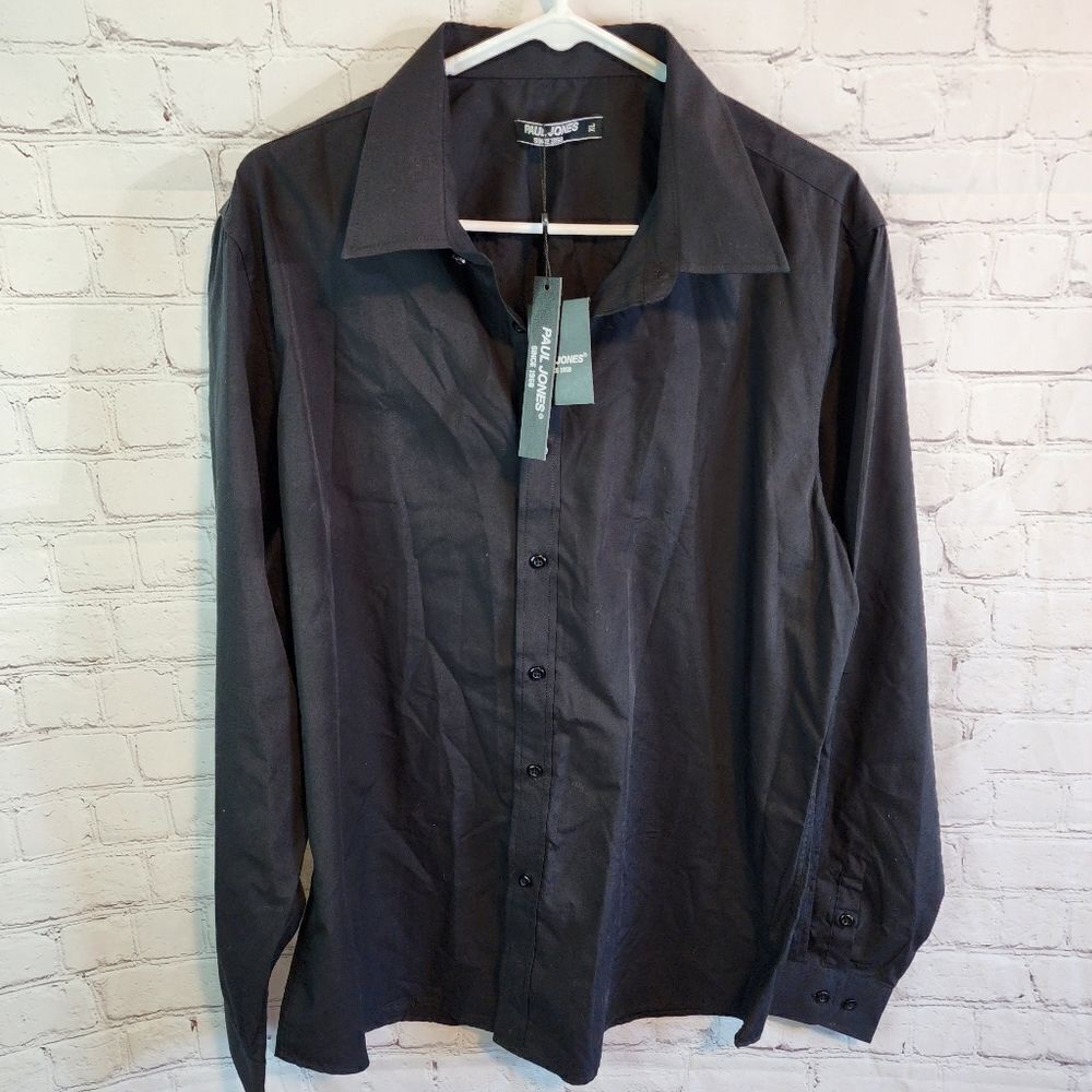 Men's Paul Jones longsleeve button-down shirt, size XL